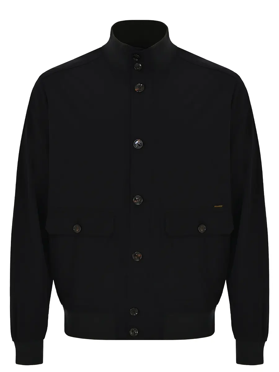 Бомбер однотонный