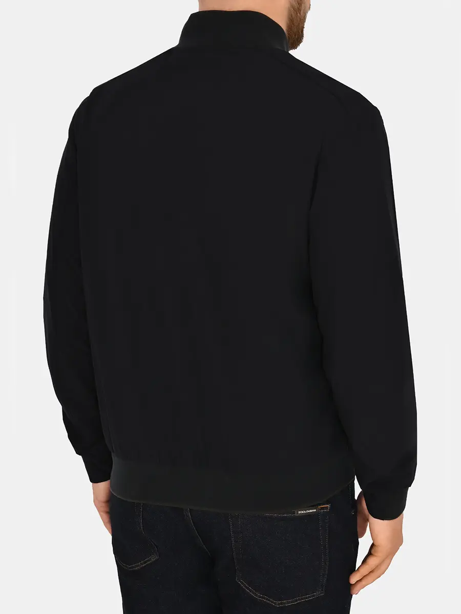 Бомбер однотонный