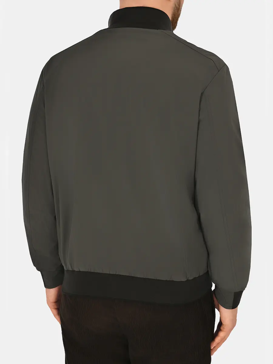 Бомбер однотонный