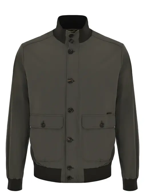 Бомбер однотонный MOORER