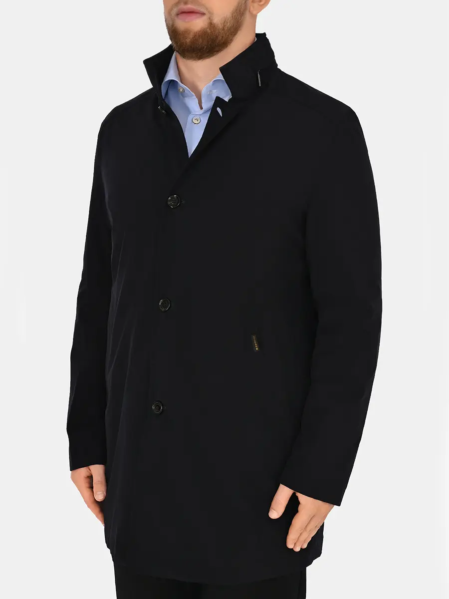 Плащ однотонный