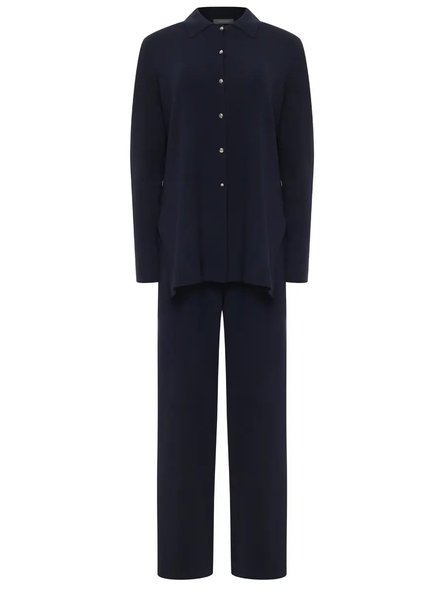 Костюм однотонный