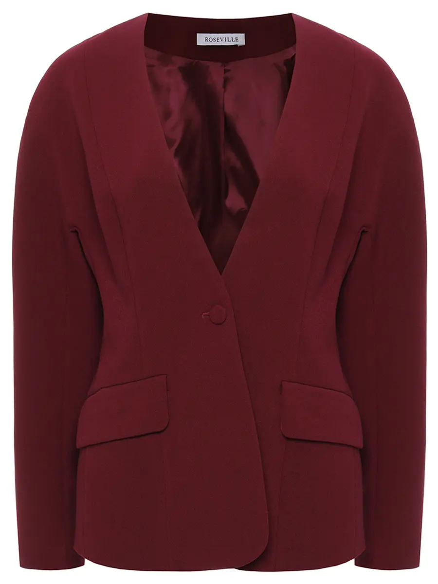 Жакет из хлопка и вискозы