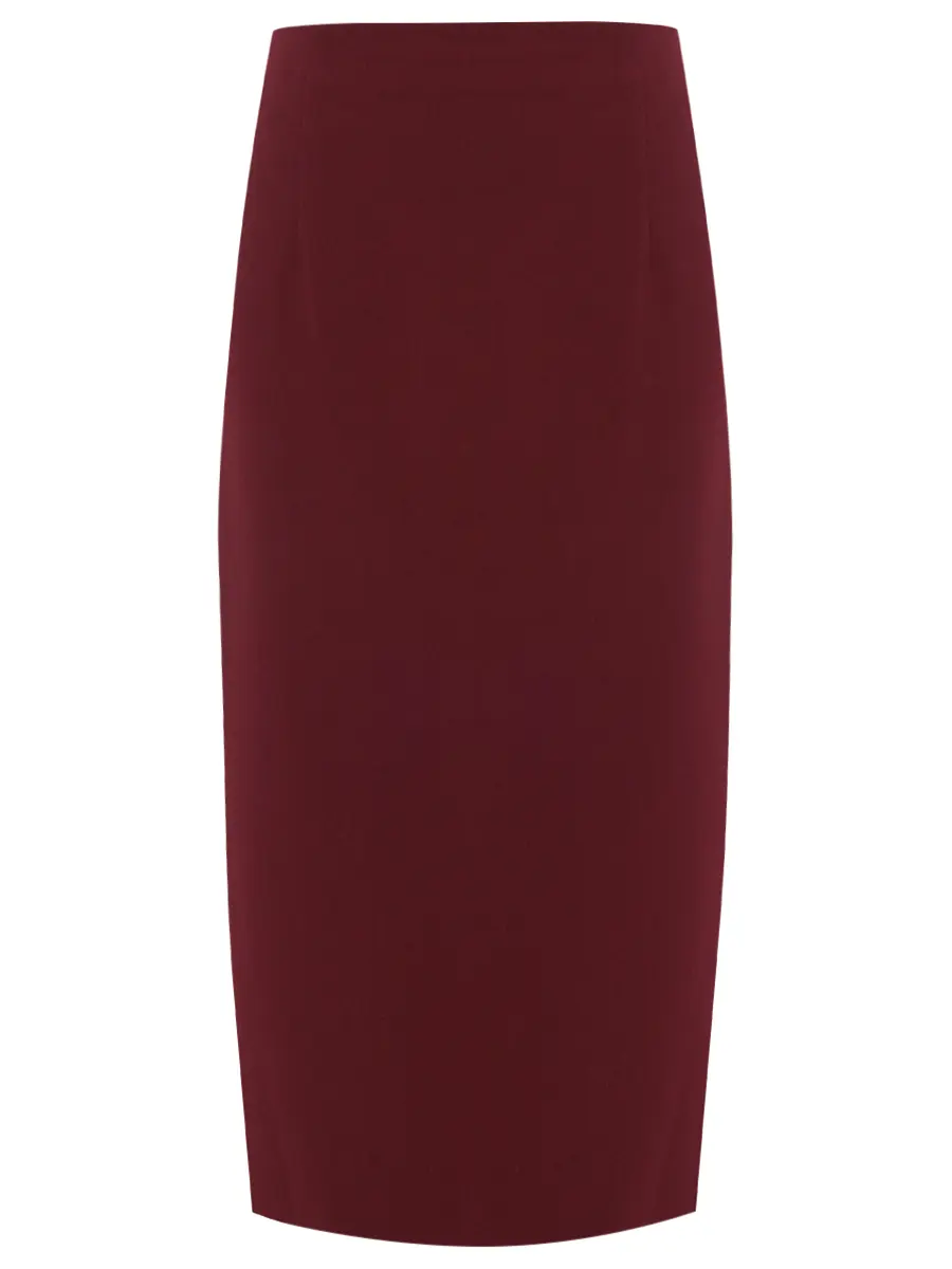 Юбка-футляр из хлопка и вискозы