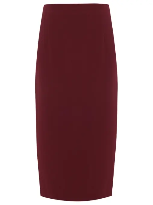 Юбка-футляр из хлопка и вискозы ROSEVILLE