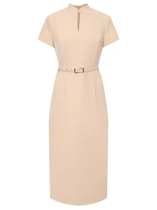 Платье-футляр из хлопка и вискозы ROSEVILLE