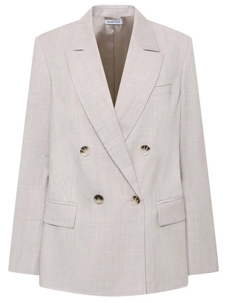 Жакет из шерсти и вискозы