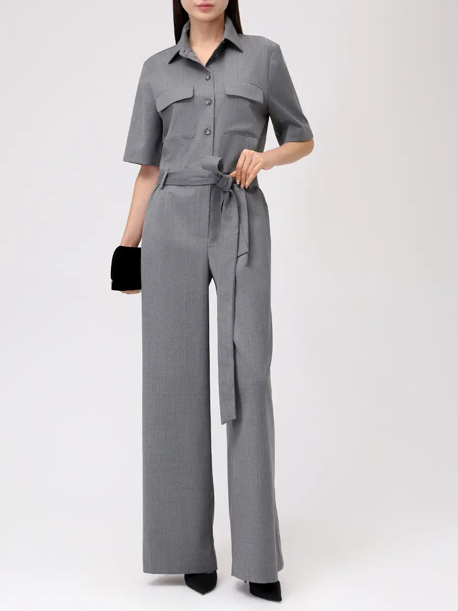 Комбинезон из шерсти и вискозы