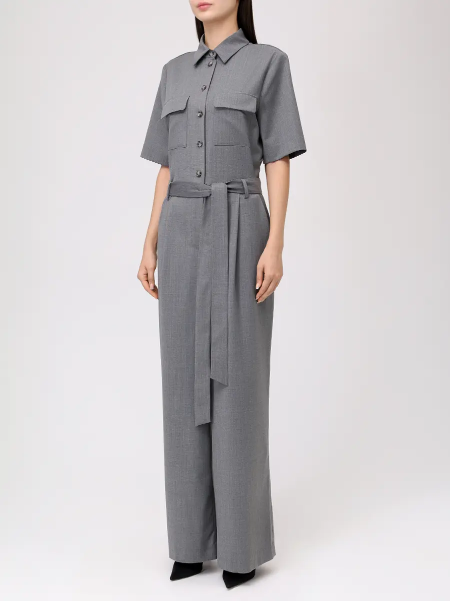 Комбинезон из шерсти и вискозы