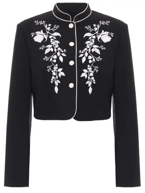 Жакет из хлопка и вискозы ROSEVILLE