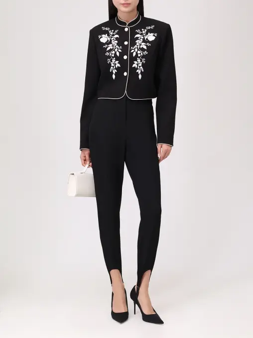 Жакет из хлопка и вискозы ROSEVILLE