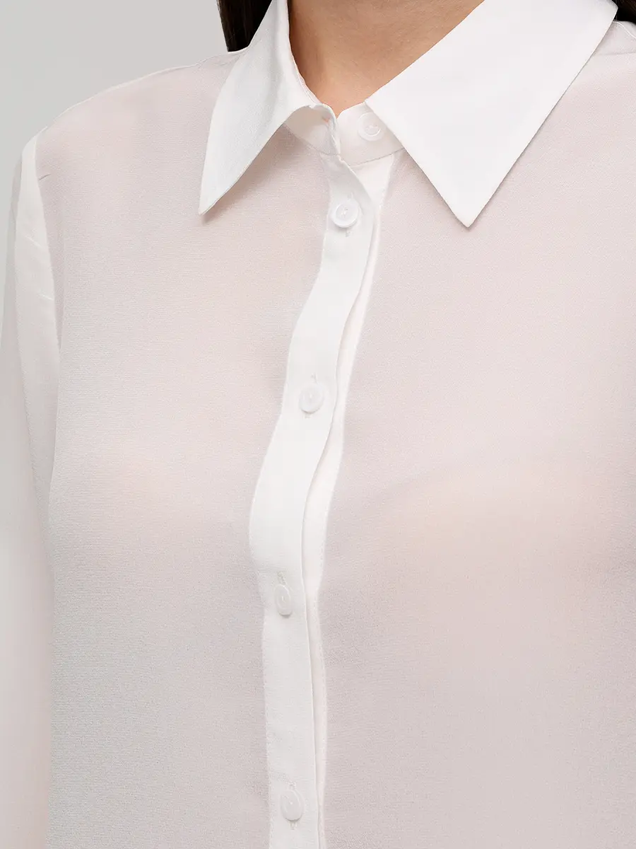 Блуза шелковая