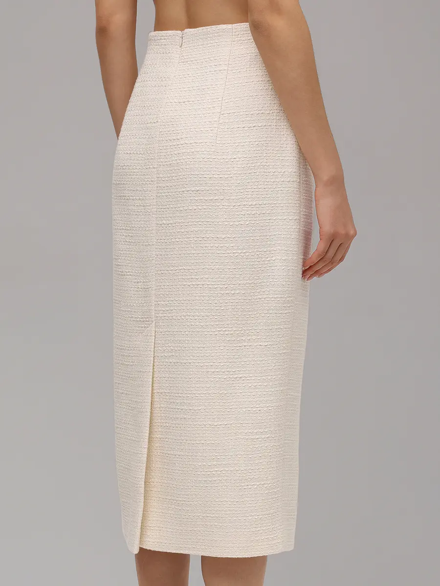 Юбка-футляр хлопковая