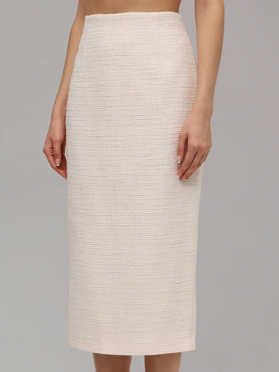 Юбка-футляр хлопковая