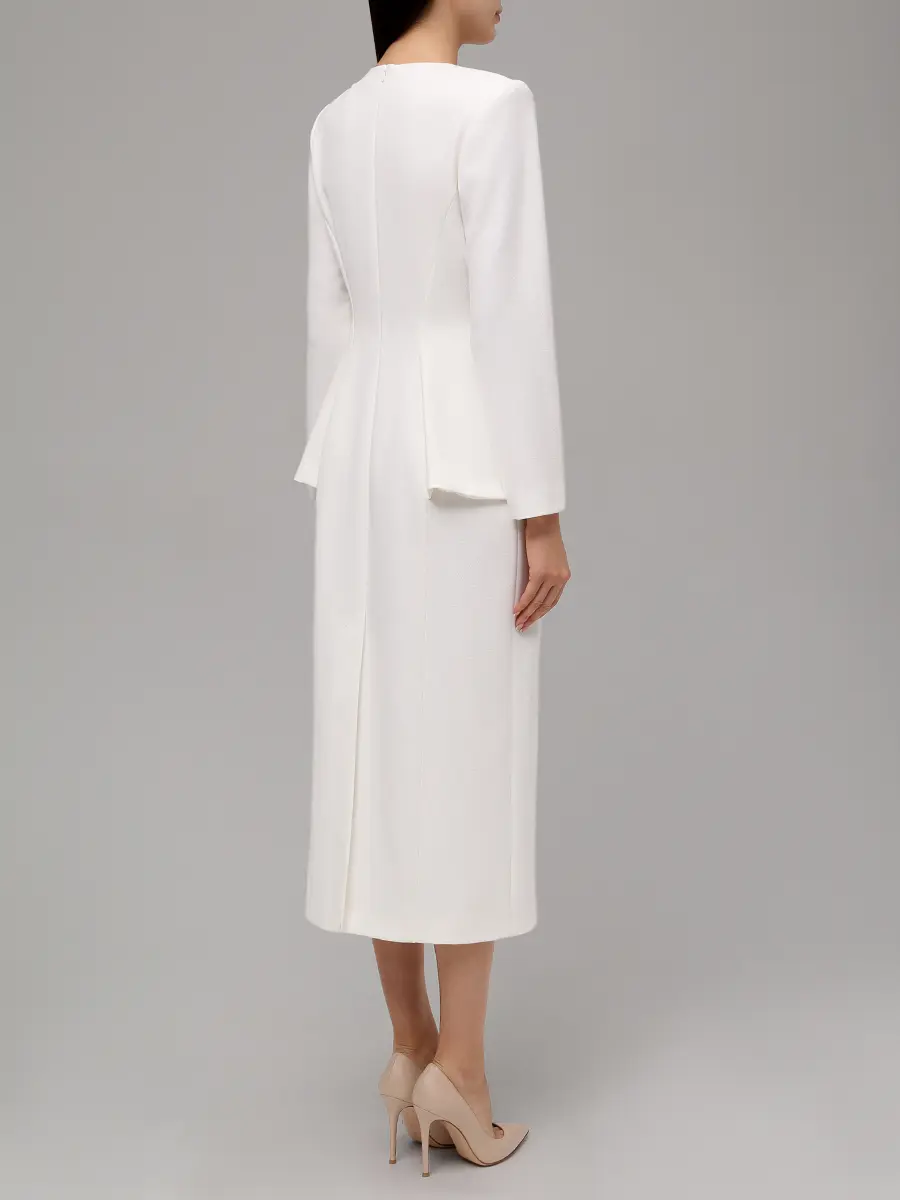 Платье из хлопка и вискозы