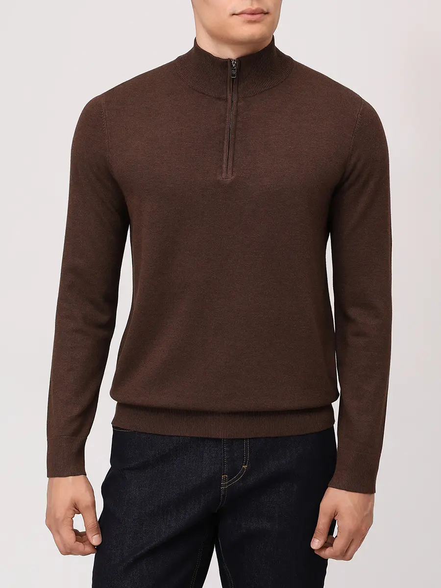 Джемпер из вискозы и тенселя