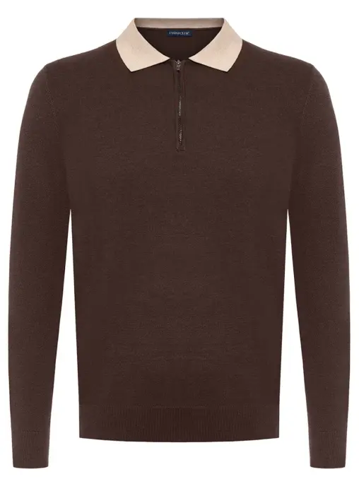 Поло из вискозы и тенселя CUDGI