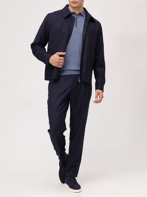 Поло из тенселя и шерсти CUDGI