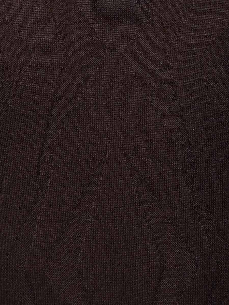 Поло из тенселя и шерсти