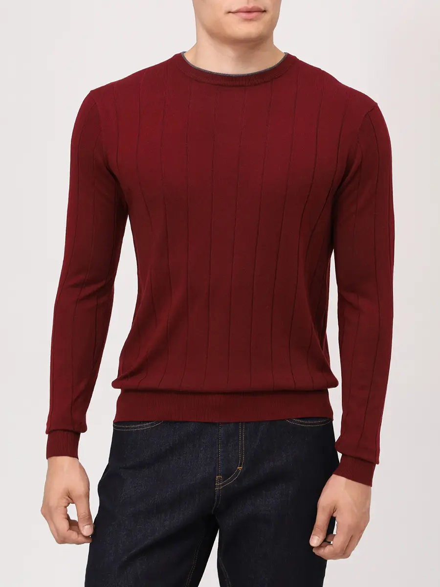 Джемпер однотонный