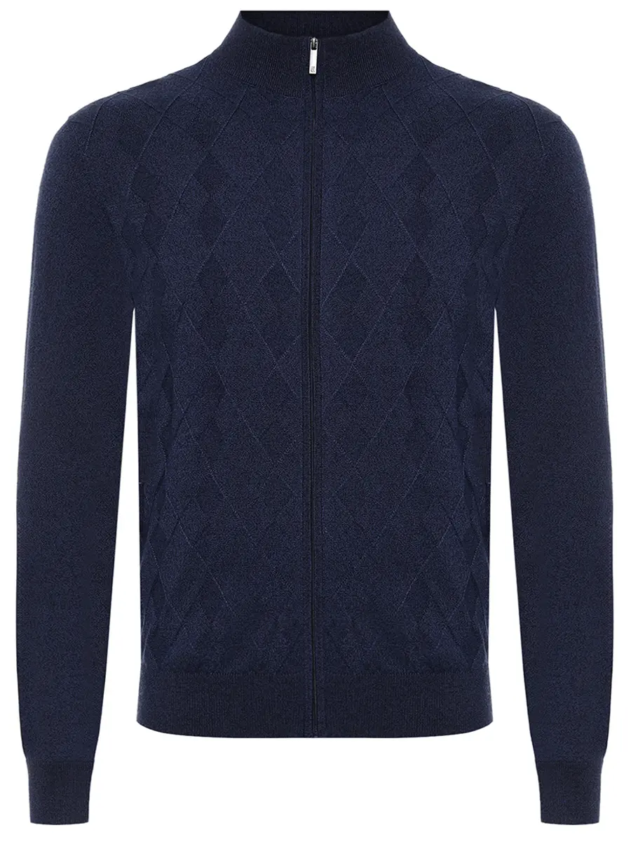 Кардиган из шерсти и тенселя