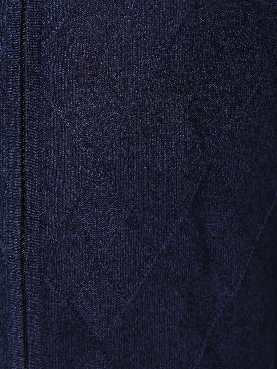 Кардиган из шерсти и тенселя