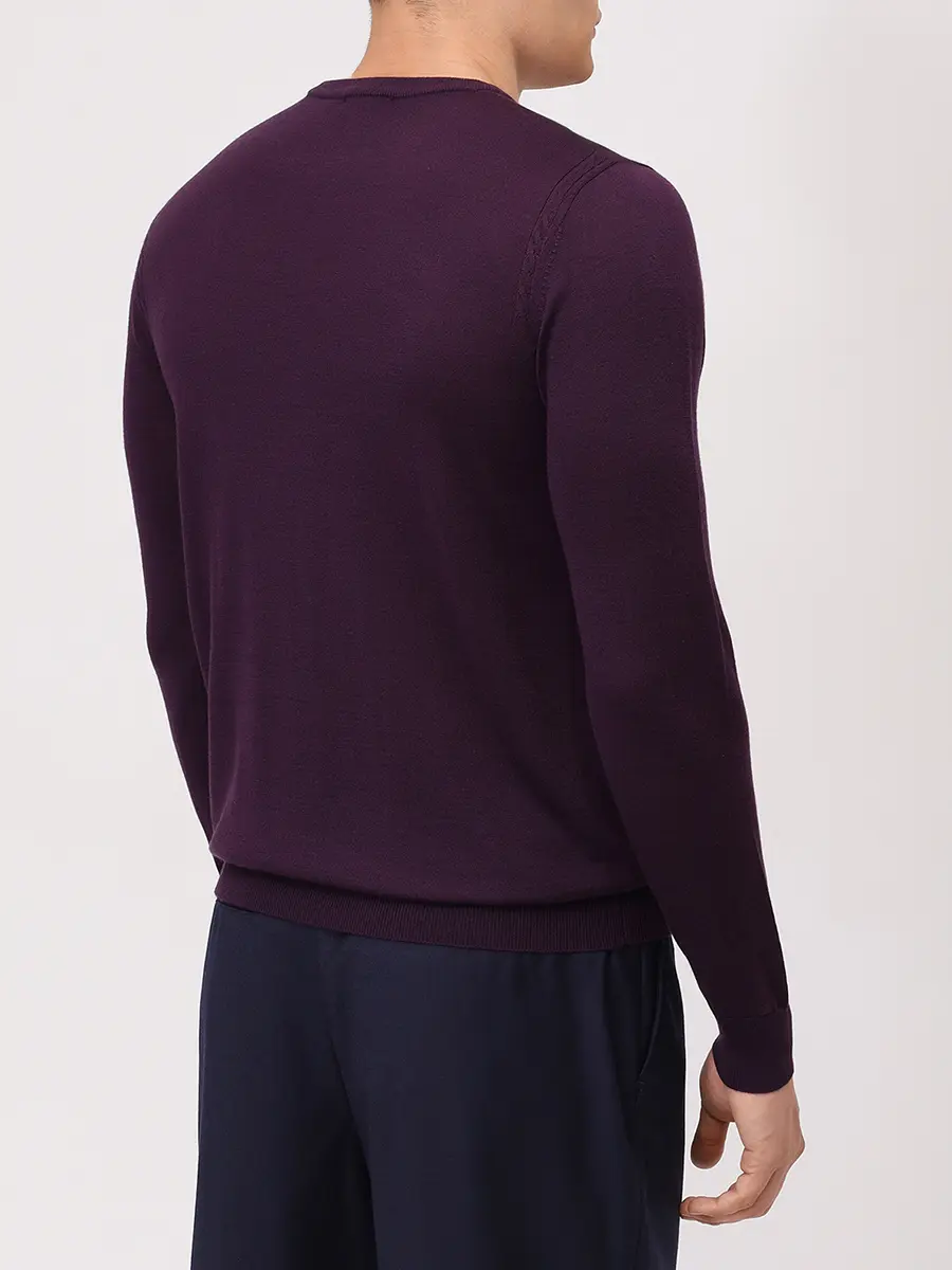 Джемпер из шерсти и тенселя