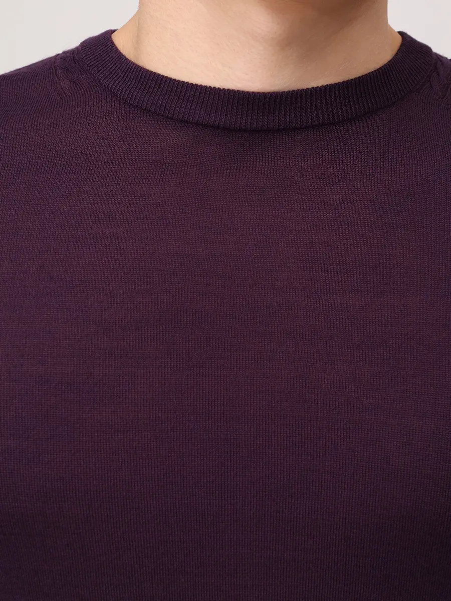 Джемпер из шерсти и тенселя