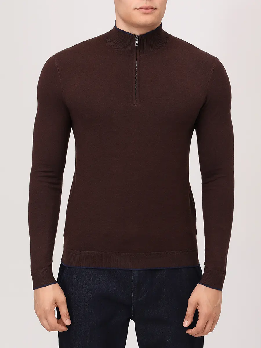 Джемпер из вискозы и тенселя