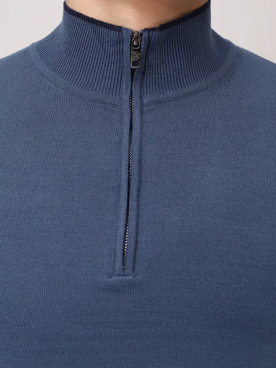 Джемпер из вискозы и тенселя