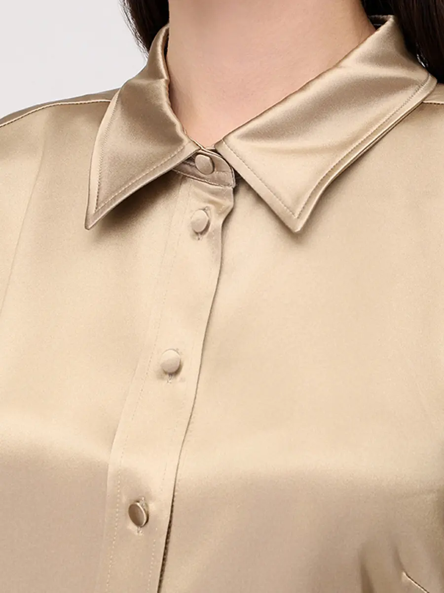 Платье шелковое