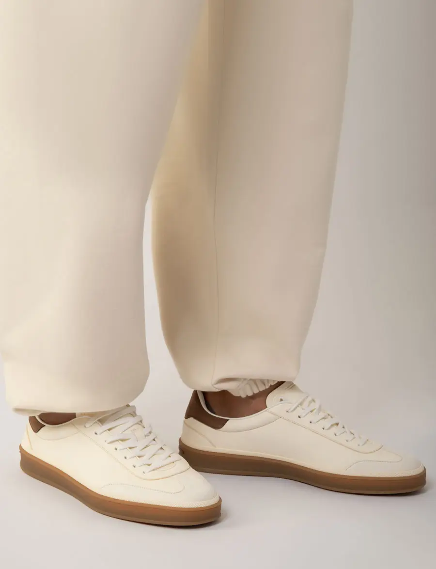 Кеды кожаные