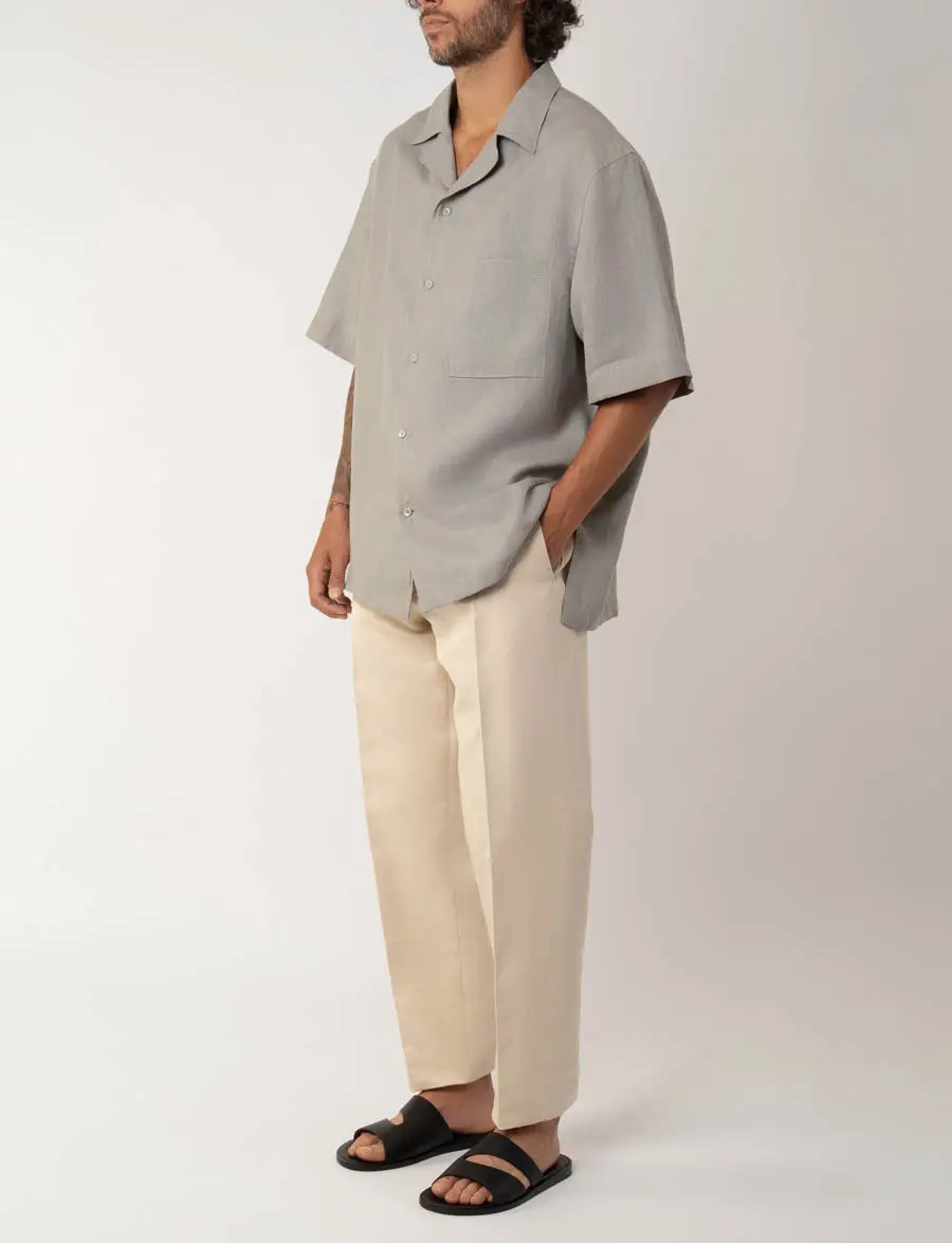 Брюки однотонные