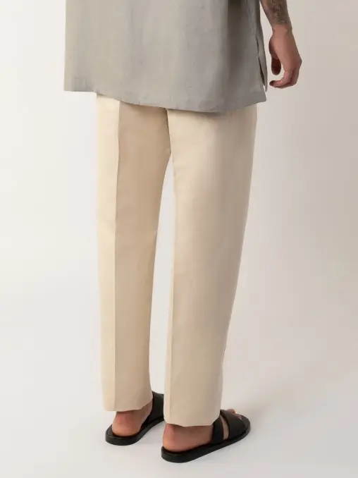 Брюки однотонные LORO PIANA