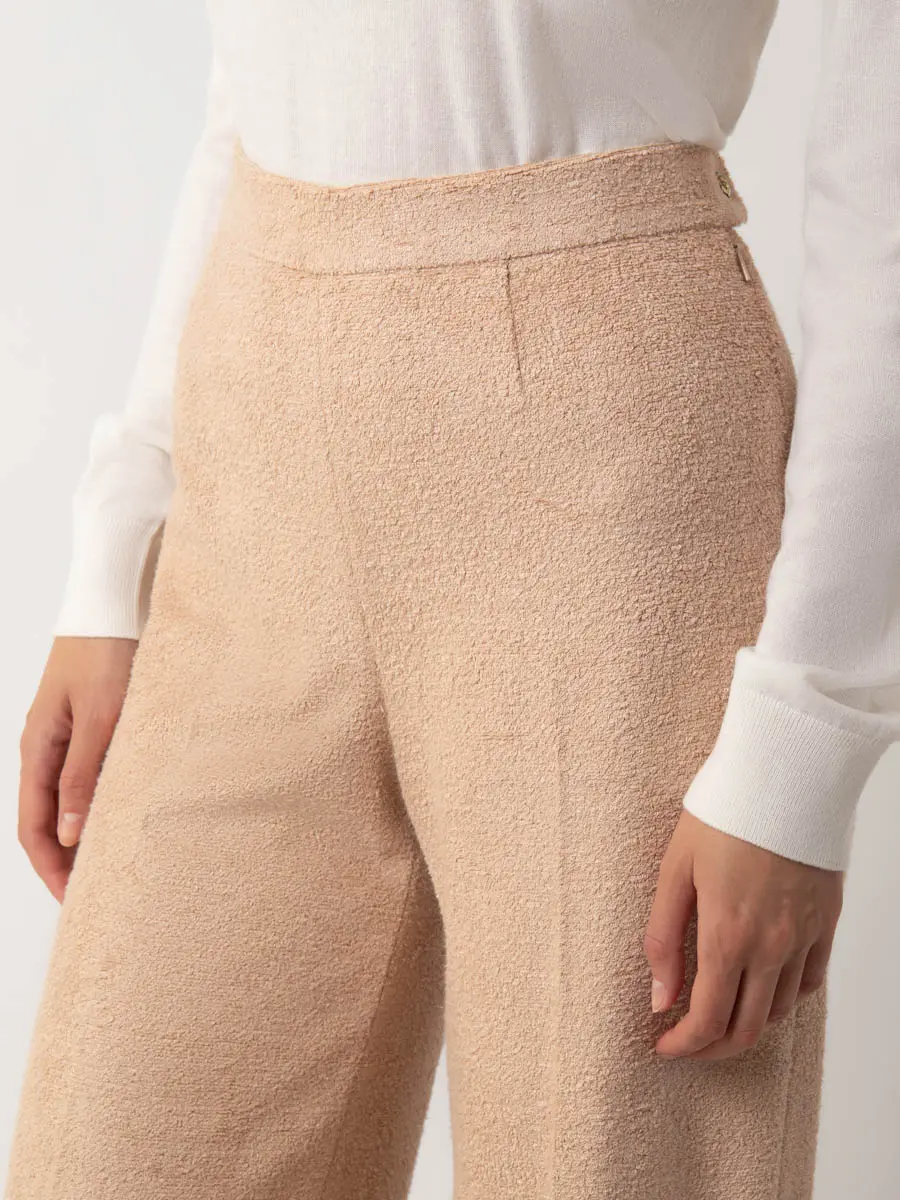 Брюки однотонные