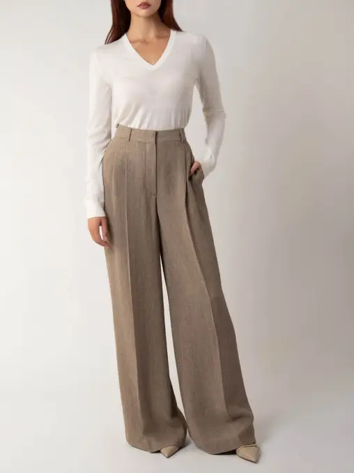 Брюки льняные LORO PIANA