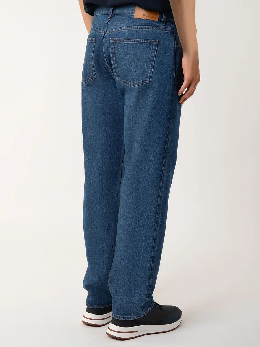 Джинсы хлопковые