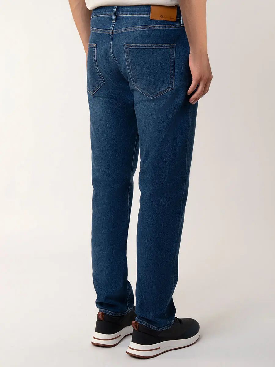 Джинсы хлопковые