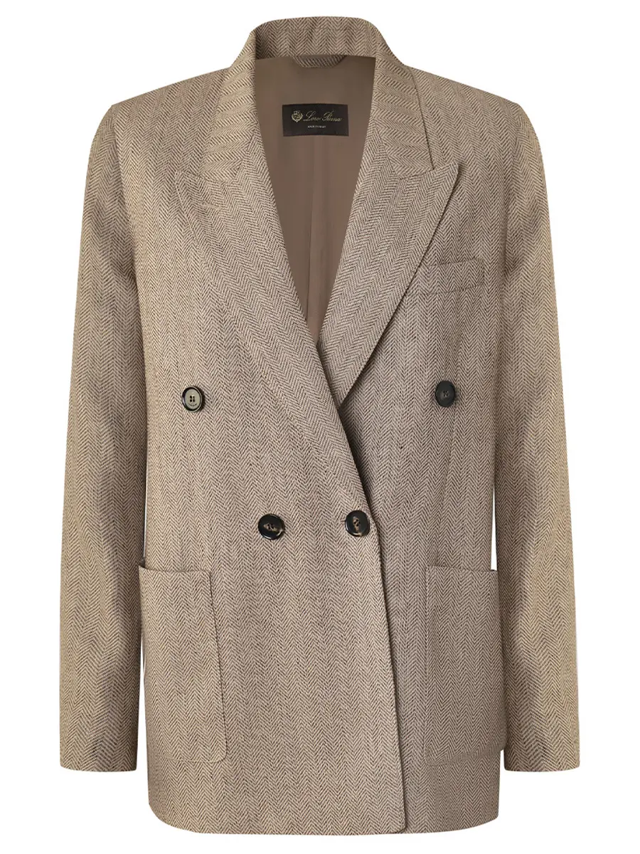 Пиджак льняной