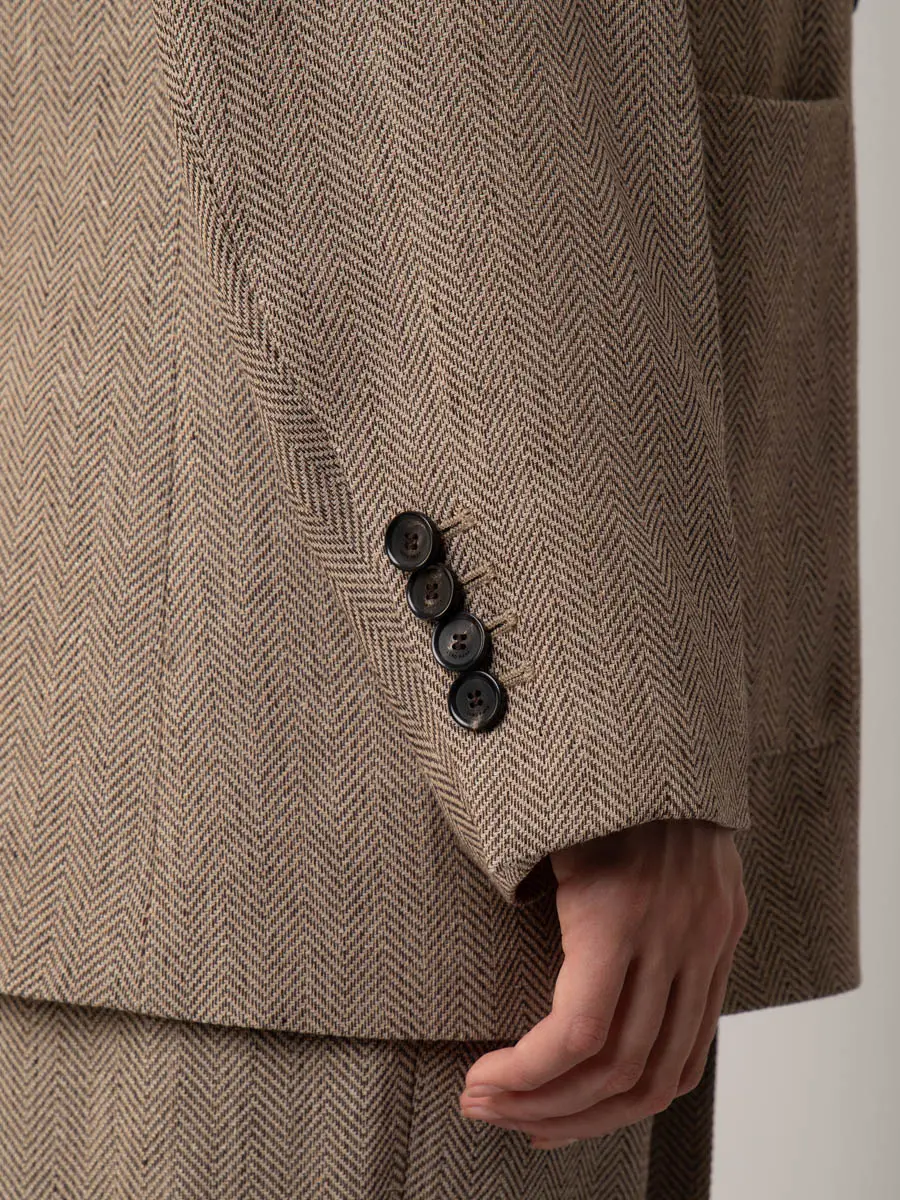 Пиджак льняной