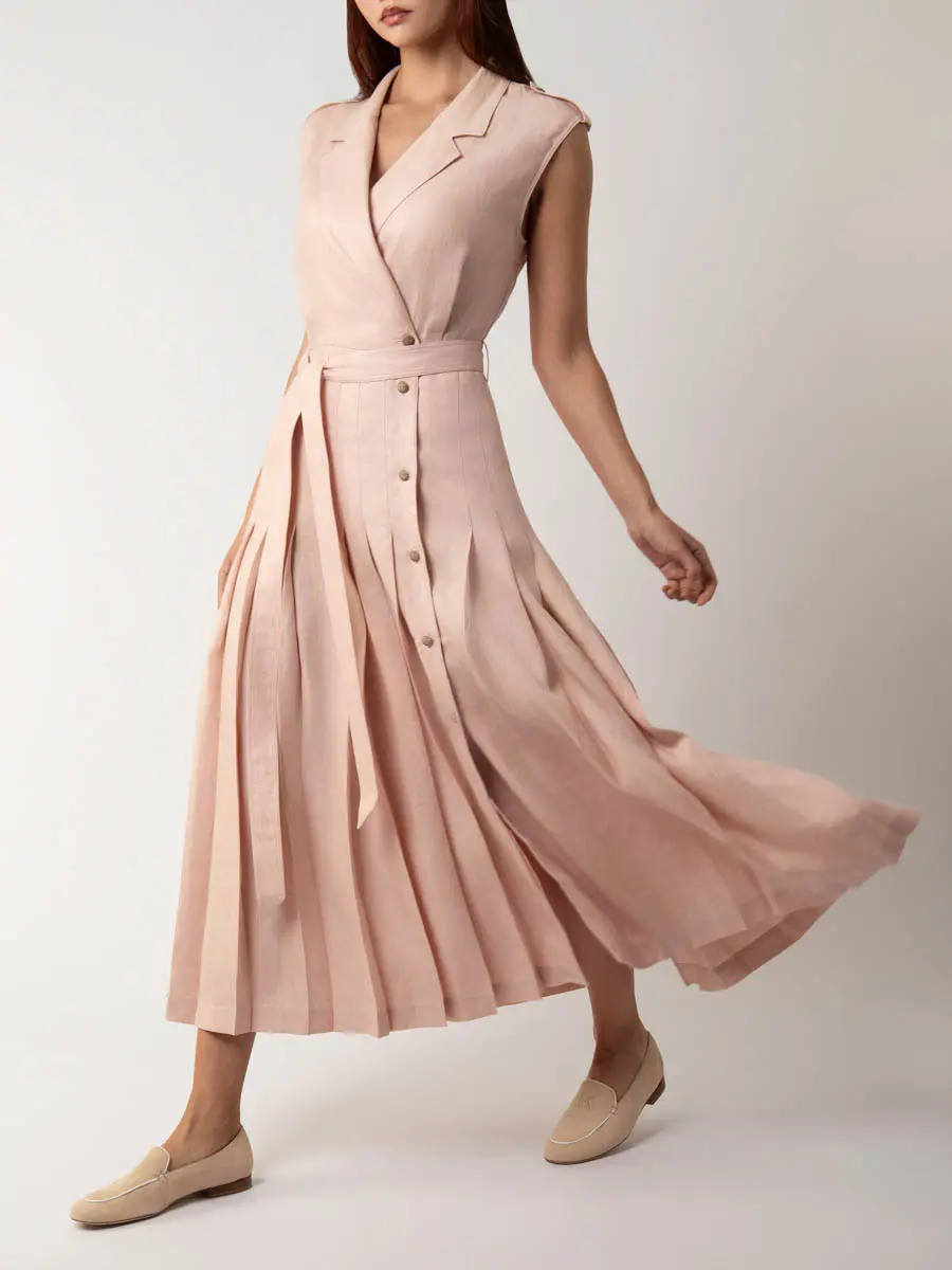 Платье льняное