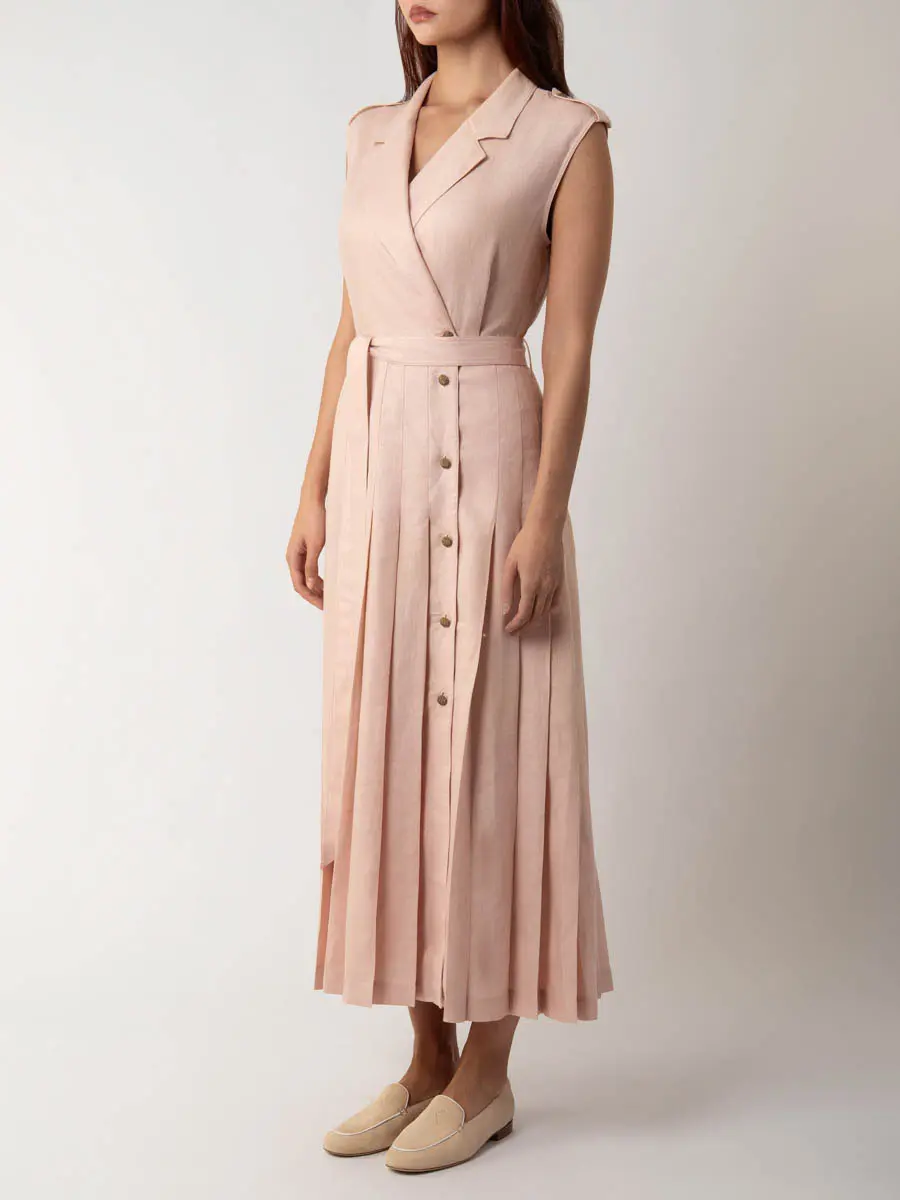 Платье льняное