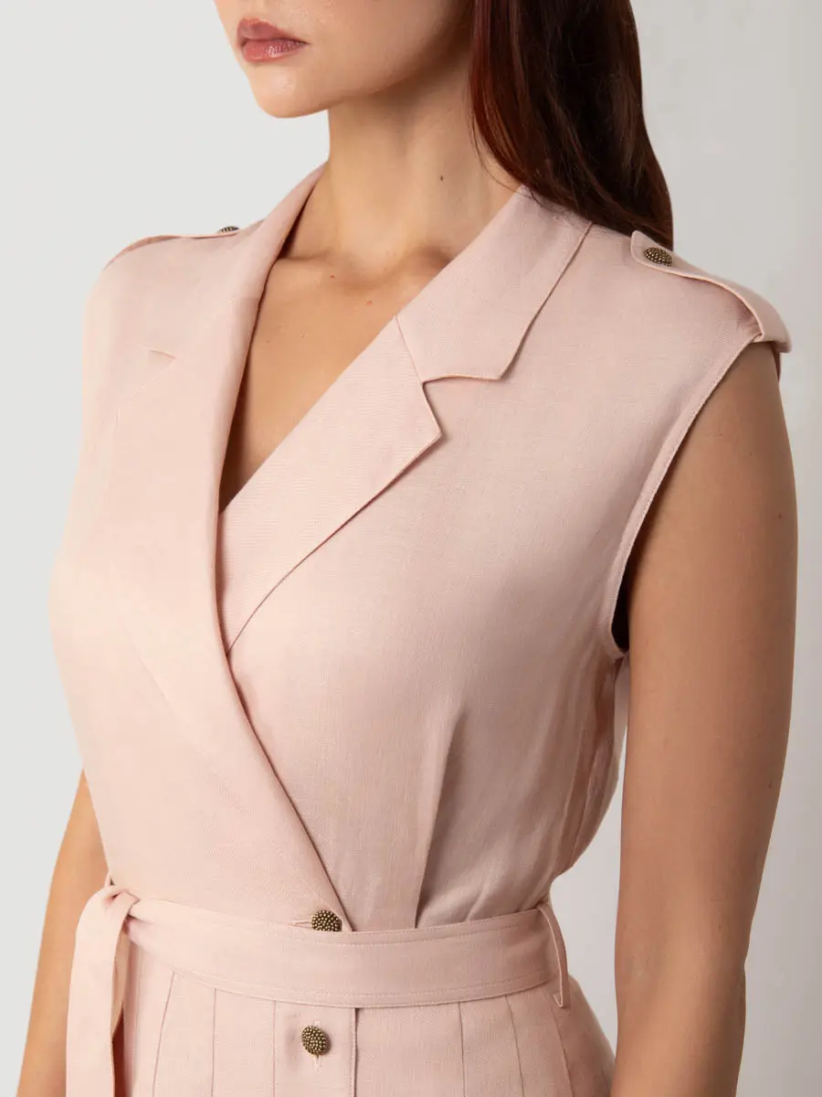 Платье льняное