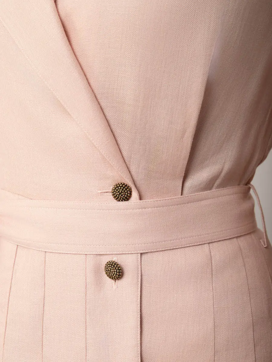 Платье льняное