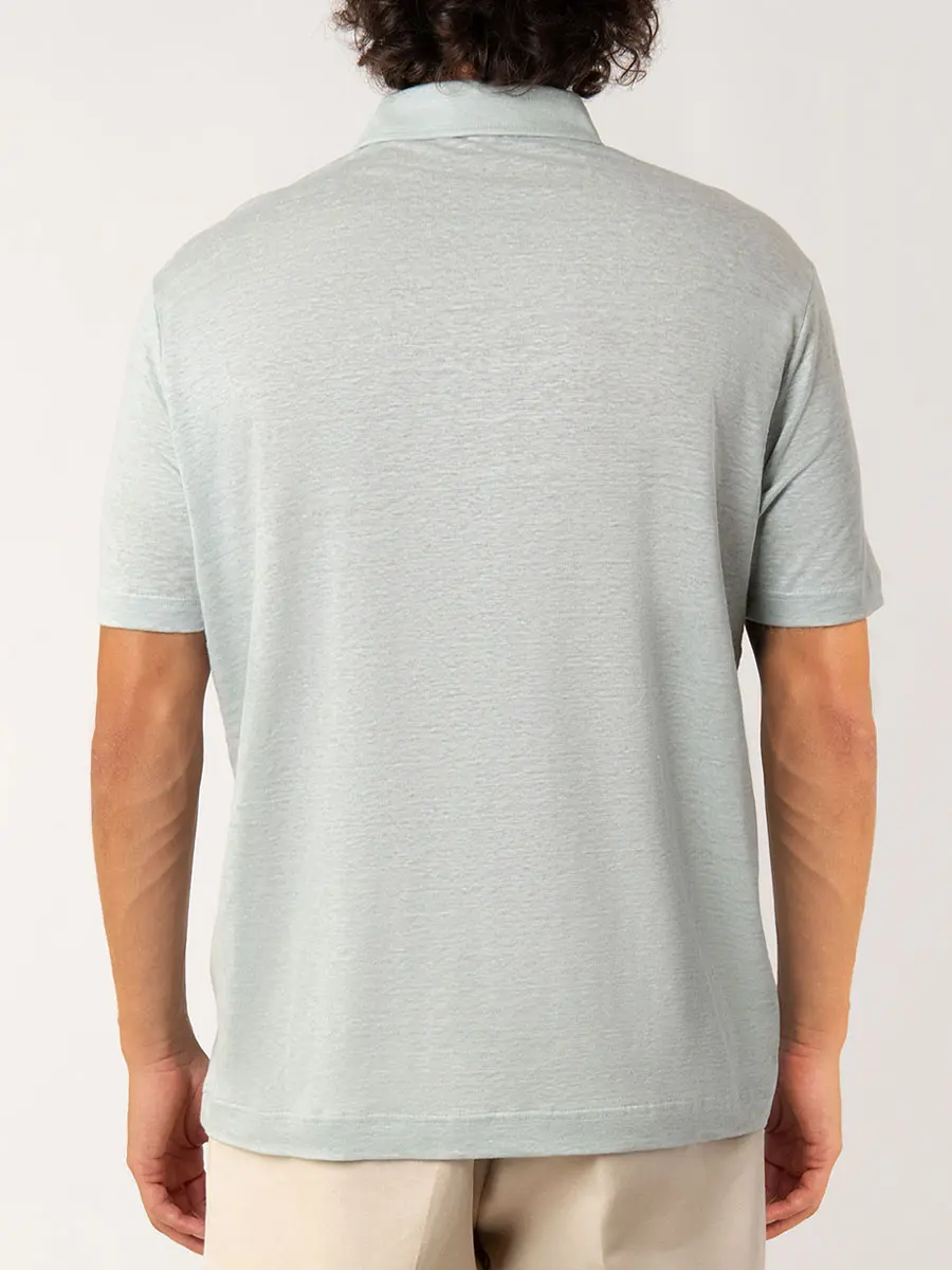 Поло льняное