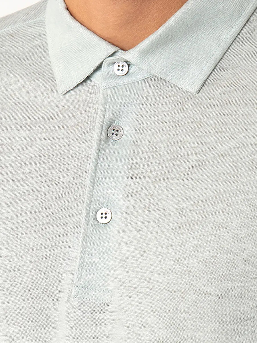 Поло льняное