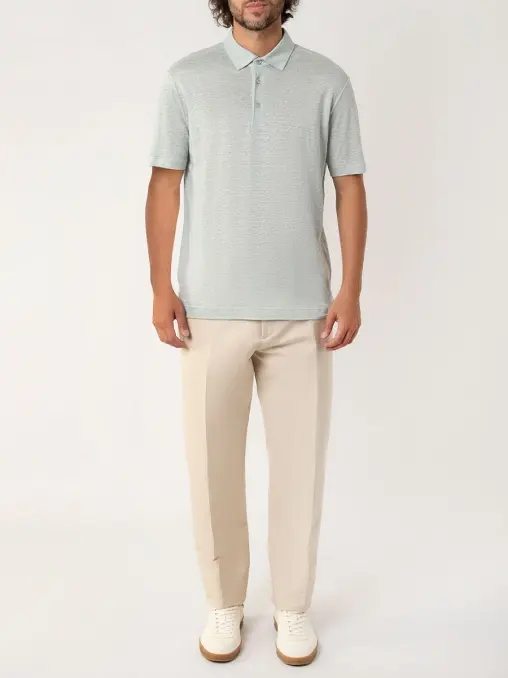 Поло льняное LORO PIANA