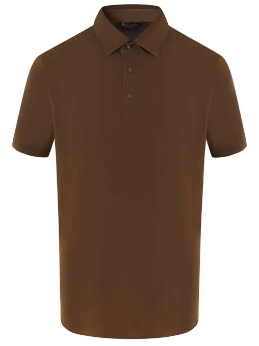 Поло хлопковое LORO PIANA