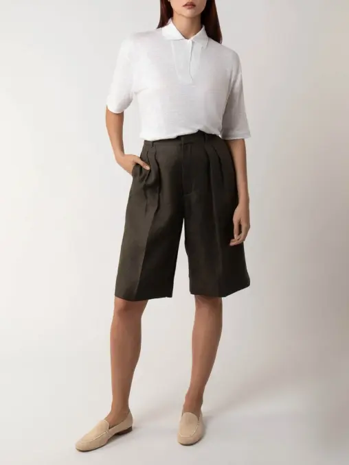 Поло льняное LORO PIANA