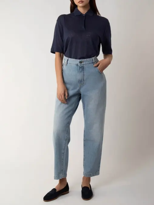 Поло льняное LORO PIANA